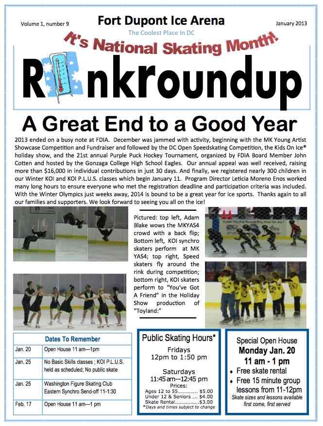 Rink Round Up