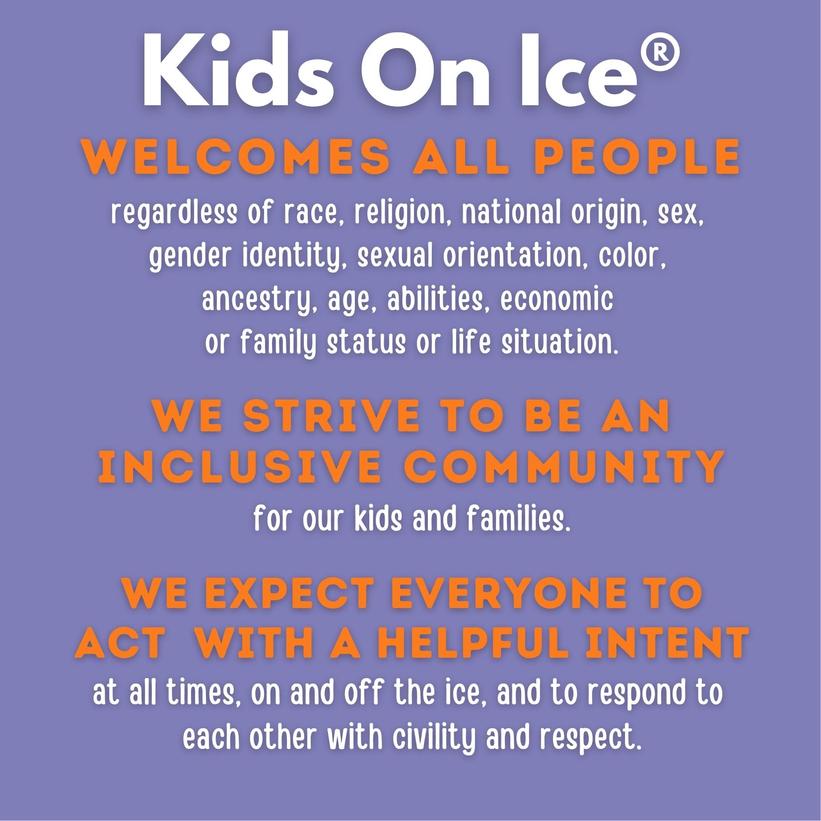 KOI Inclusion Statement